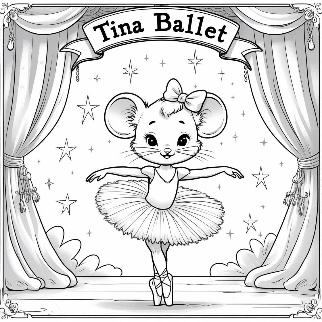 Tina Coloring Book